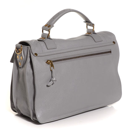 Proenza Schouler Lambskin Medium PS1 Satchel Concrete Grey 3 of 13