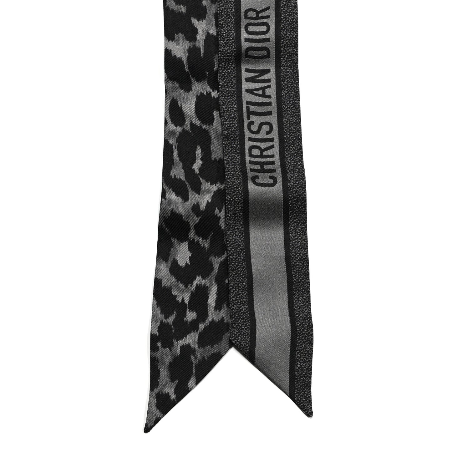 Silk Mizza Mitzah Scarf Gray