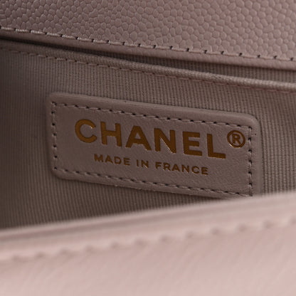 Chanel Caviar Quilted Small Chain Around Boy Flap  Light Purple 5 of 11