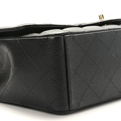 Chanel Caviar Quilted Maxi Double Flap Black 8 of 9