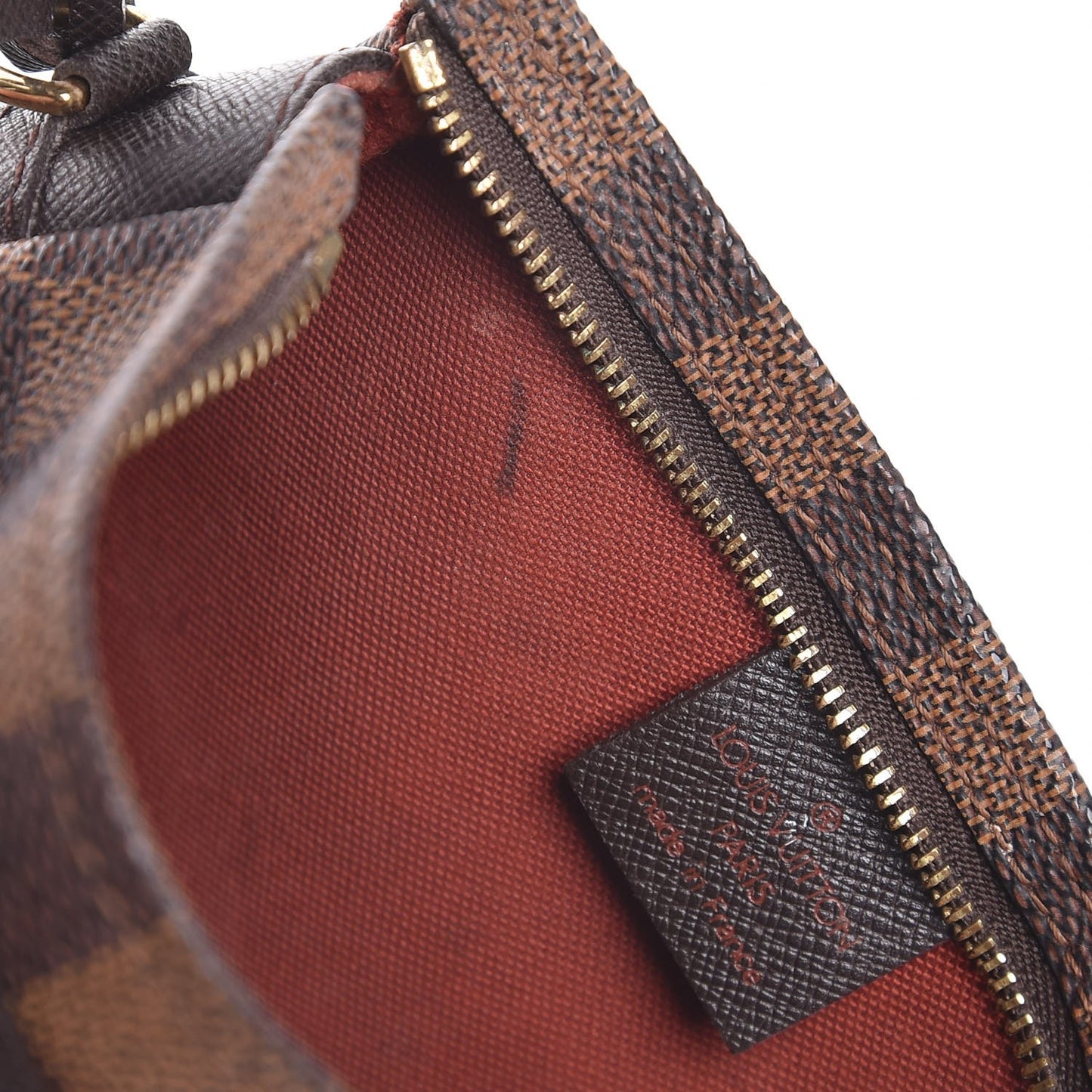 Damier Ebene Trousse Make Up Bag Pochette