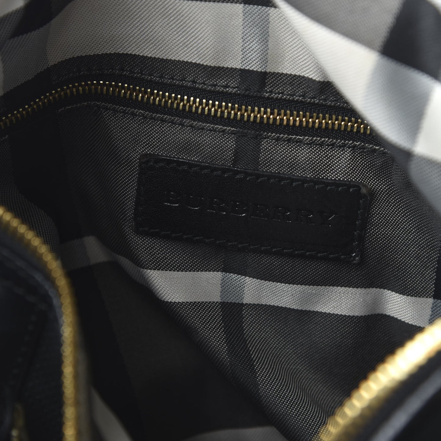 Calfskin Perforated Ellers Satchel Black