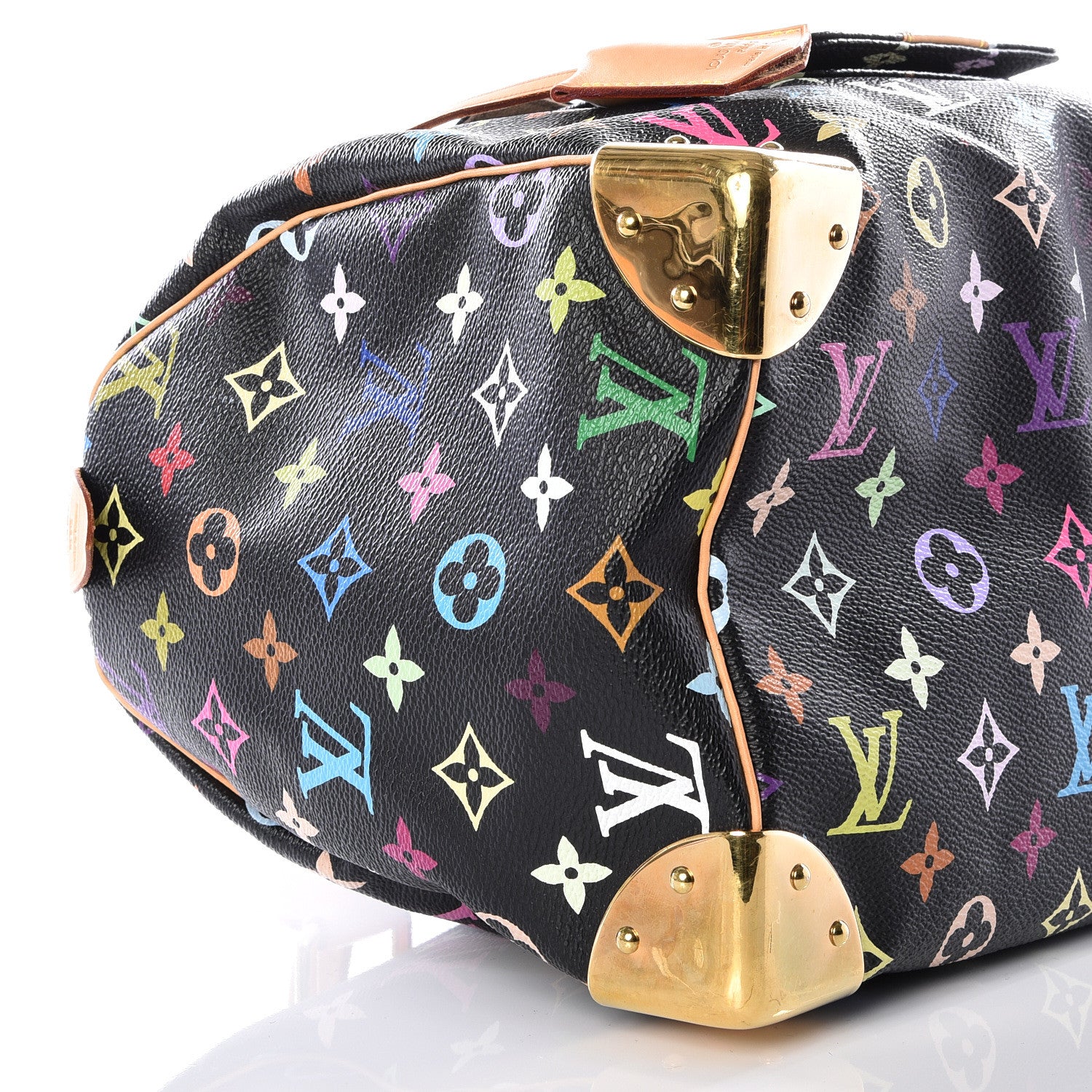 Louis Vuitton Monogram Multicolor Speedy 30 Black 5 of 12