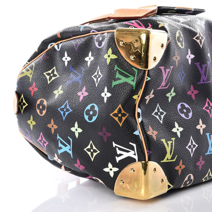 Louis Vuitton Monogram Multicolor Speedy 30 Black 5 of 12