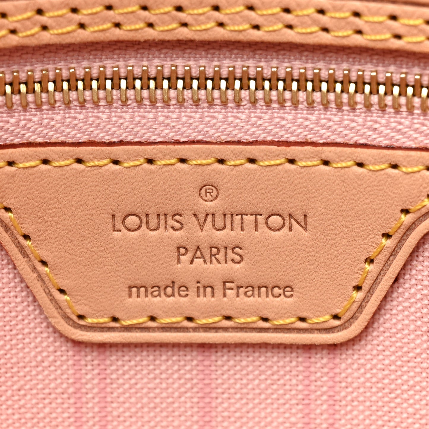 Damier Azur Neo Neverfull MM Rose Ballerine