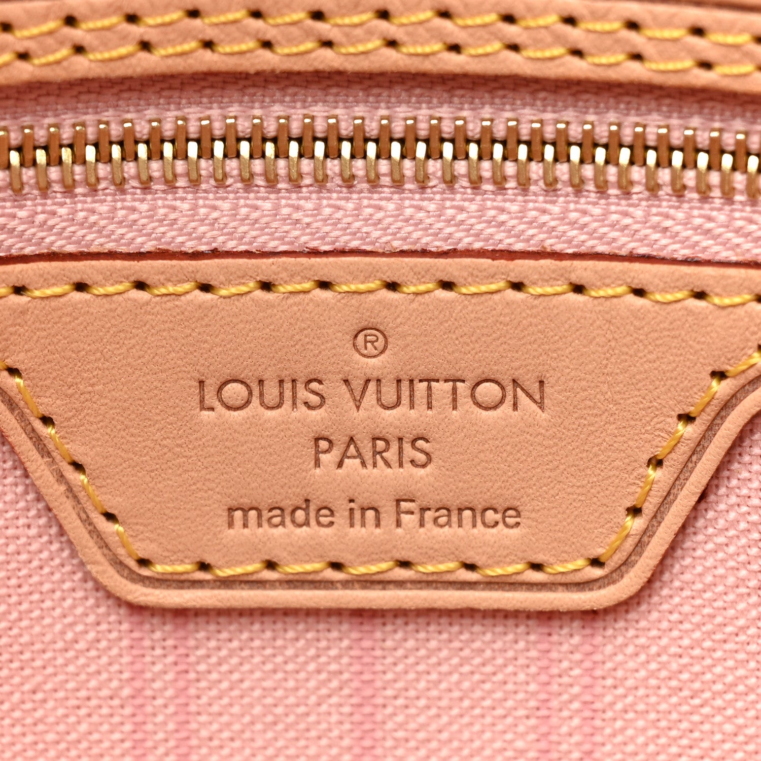 Louis Vuitton Damier Azur Neo Neverfull MM Rose Ballerine 7 of 9