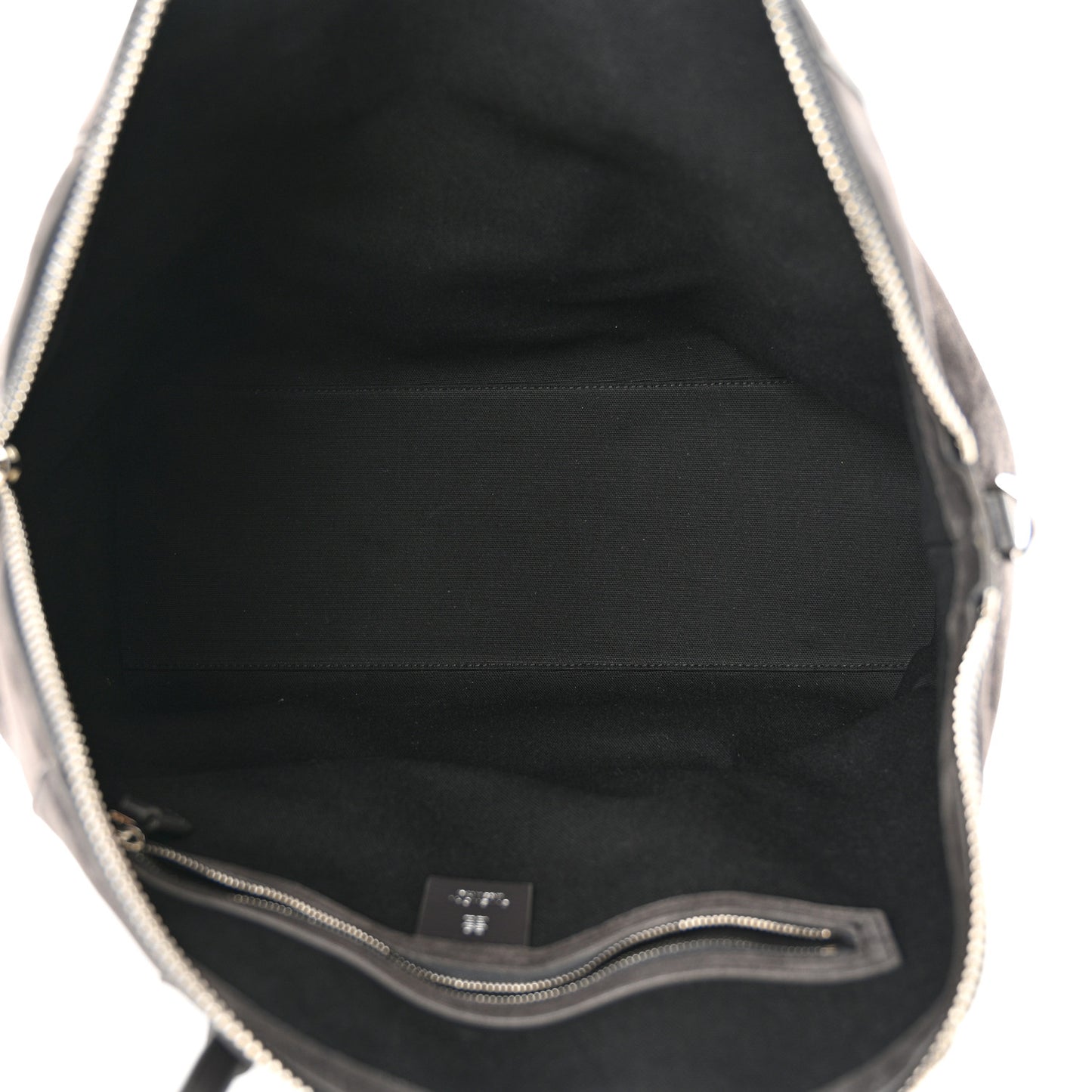 Suede Large Antigona Sport Top Handle Bag Brown