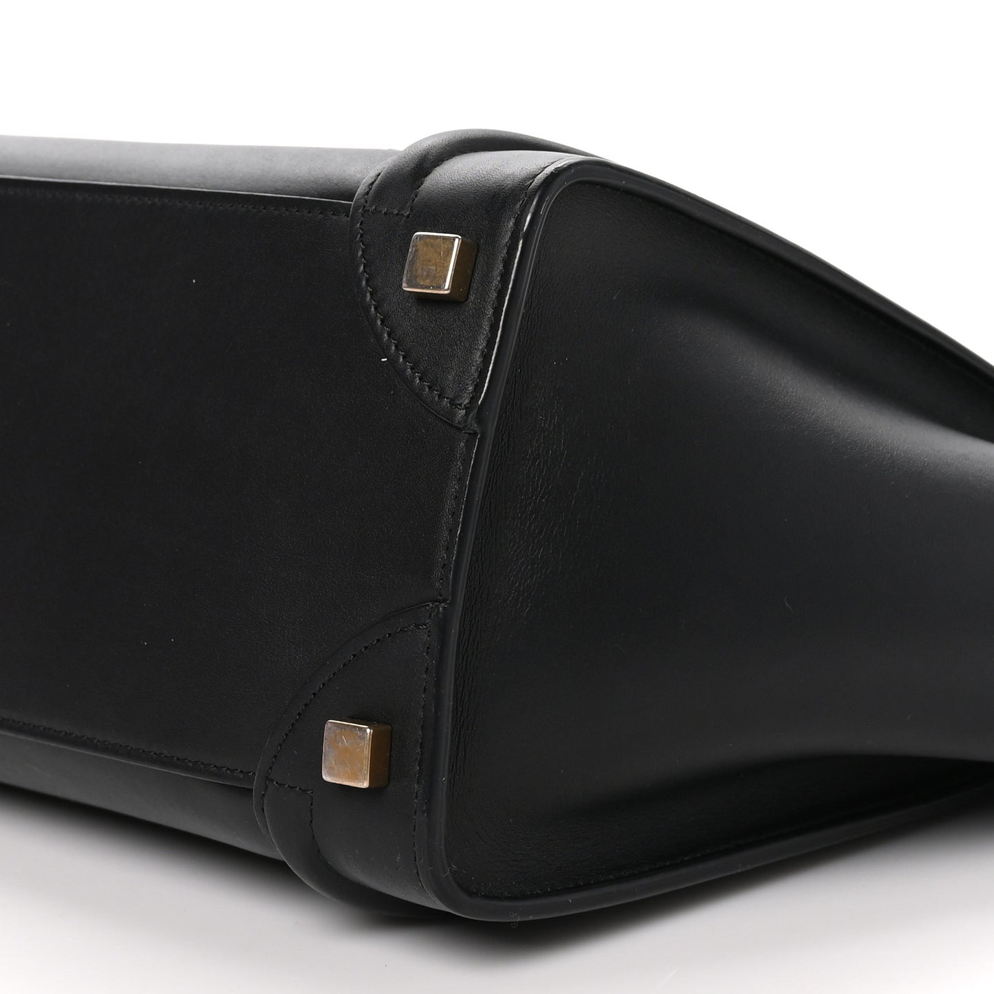 Smooth Calfskin Micro Luggage Black