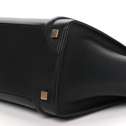Celine Smooth Calfskin Micro Luggage Black 9 of 9