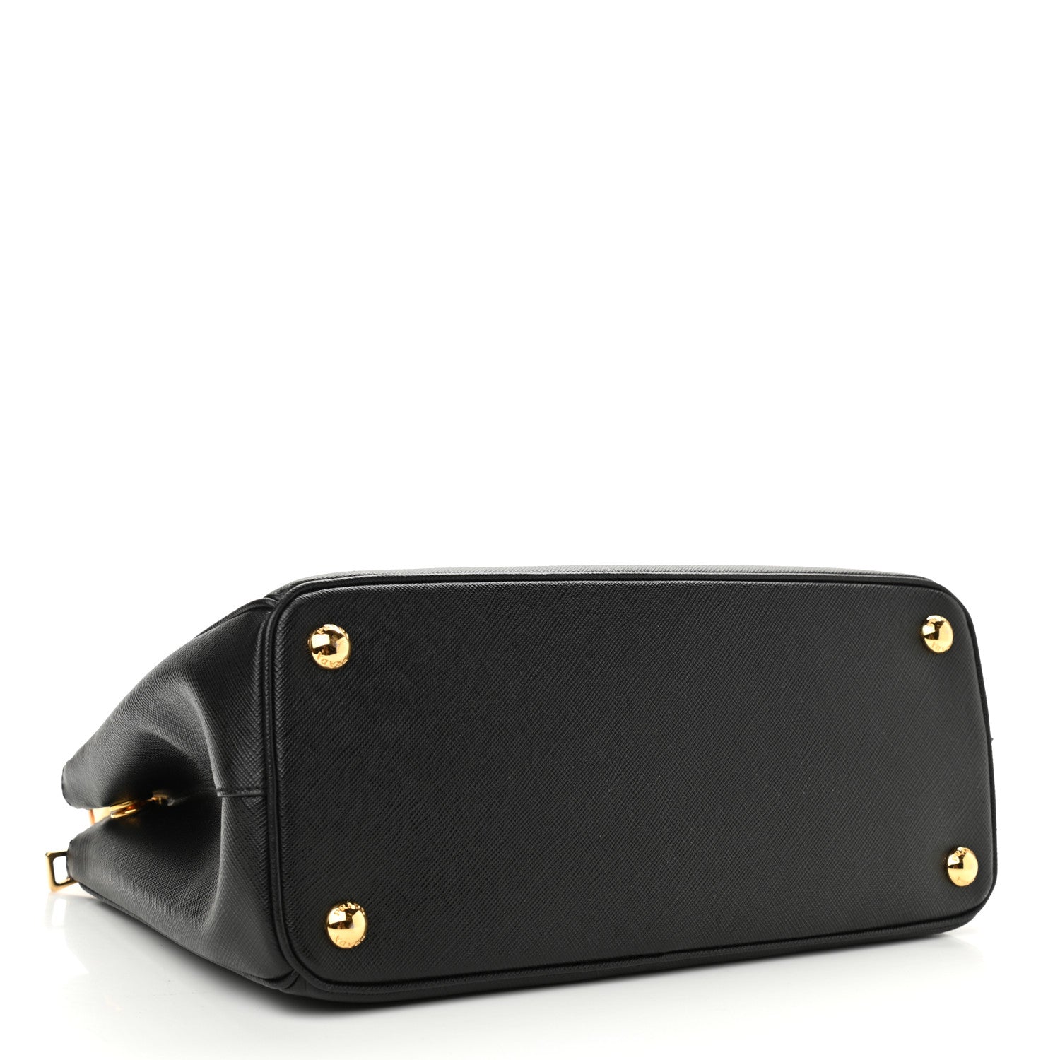 Prada Saffiano Small Galleria Double Zip Tote Black 3 of 10