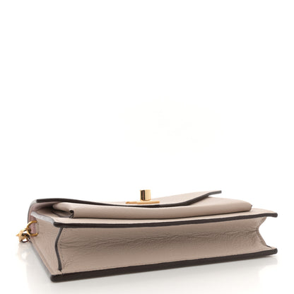 Louis Vuitton Soft Calfskin My Lockme Chain Pochette Greige 4 of 12