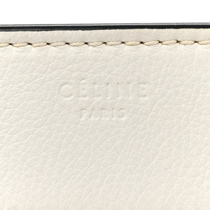 Celine Calfskin Medium Phantom Luggage White 6 of 13