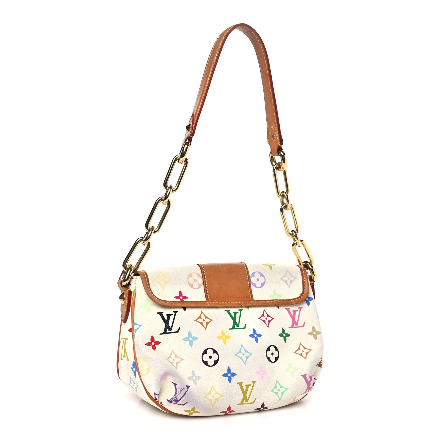 Monogram Multicolor Patti White