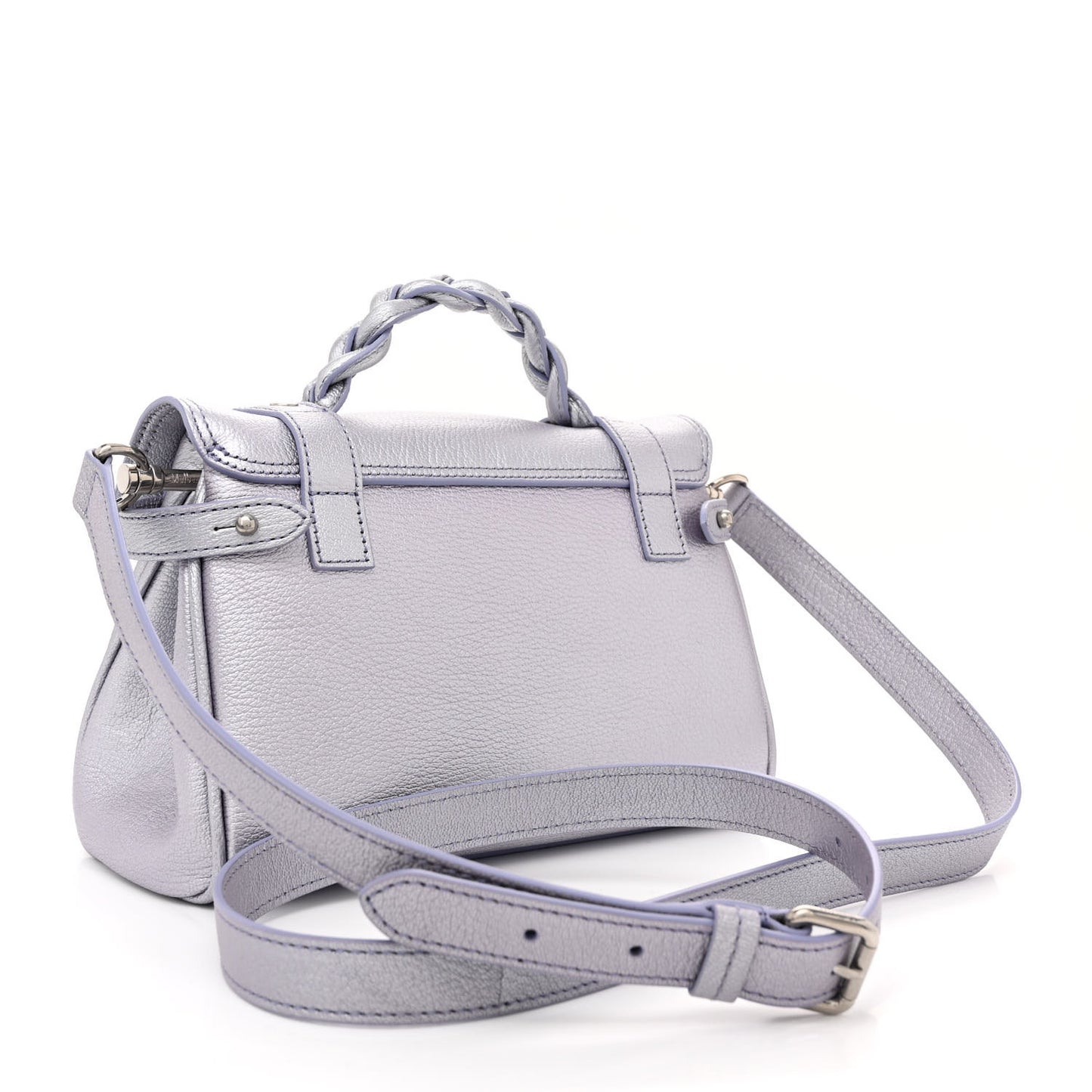 Metallic Calfskin Mini Alexa Lilac