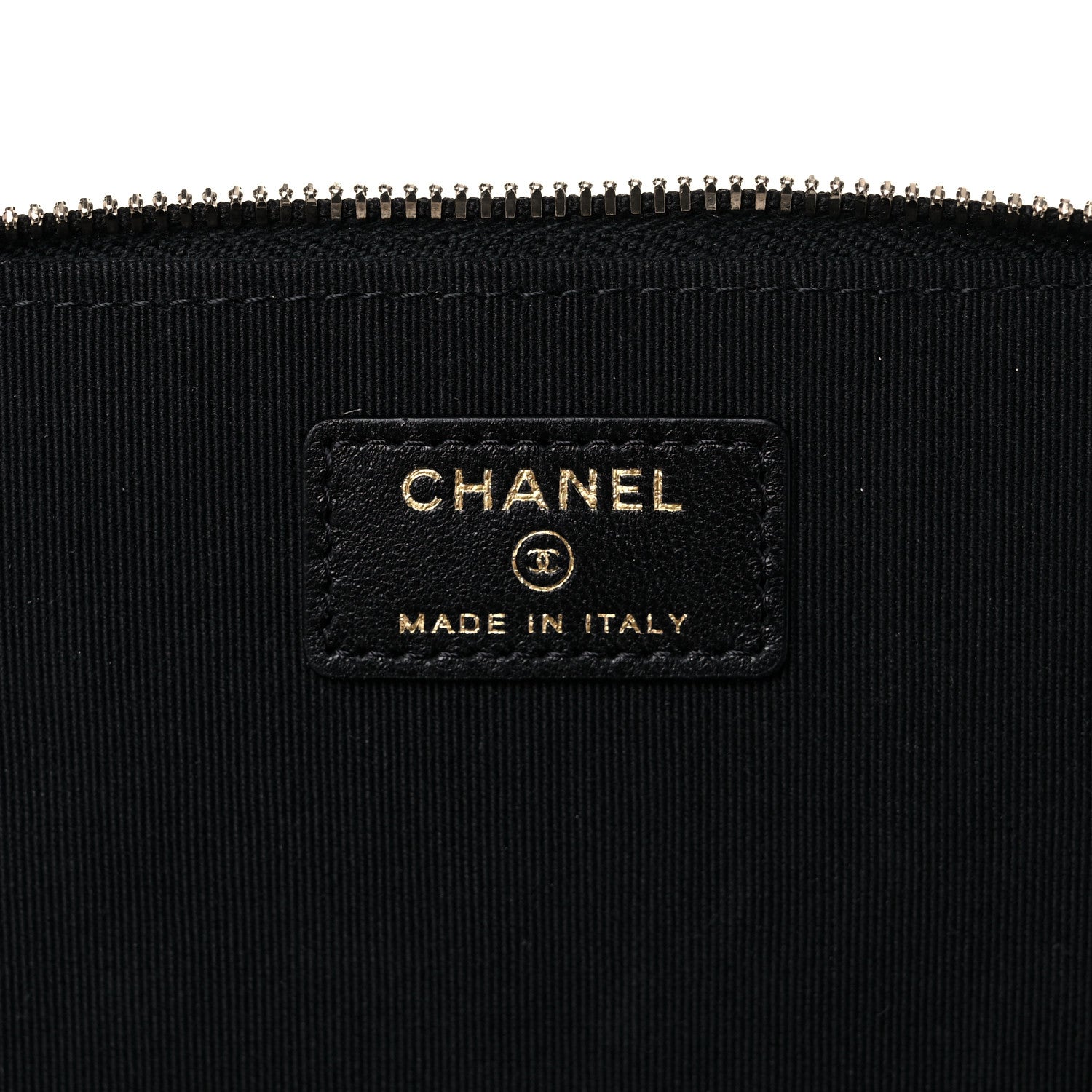 Chanel Lambskin Quilted Small Top Handle Vanity Case With Chain Black 6 of 9