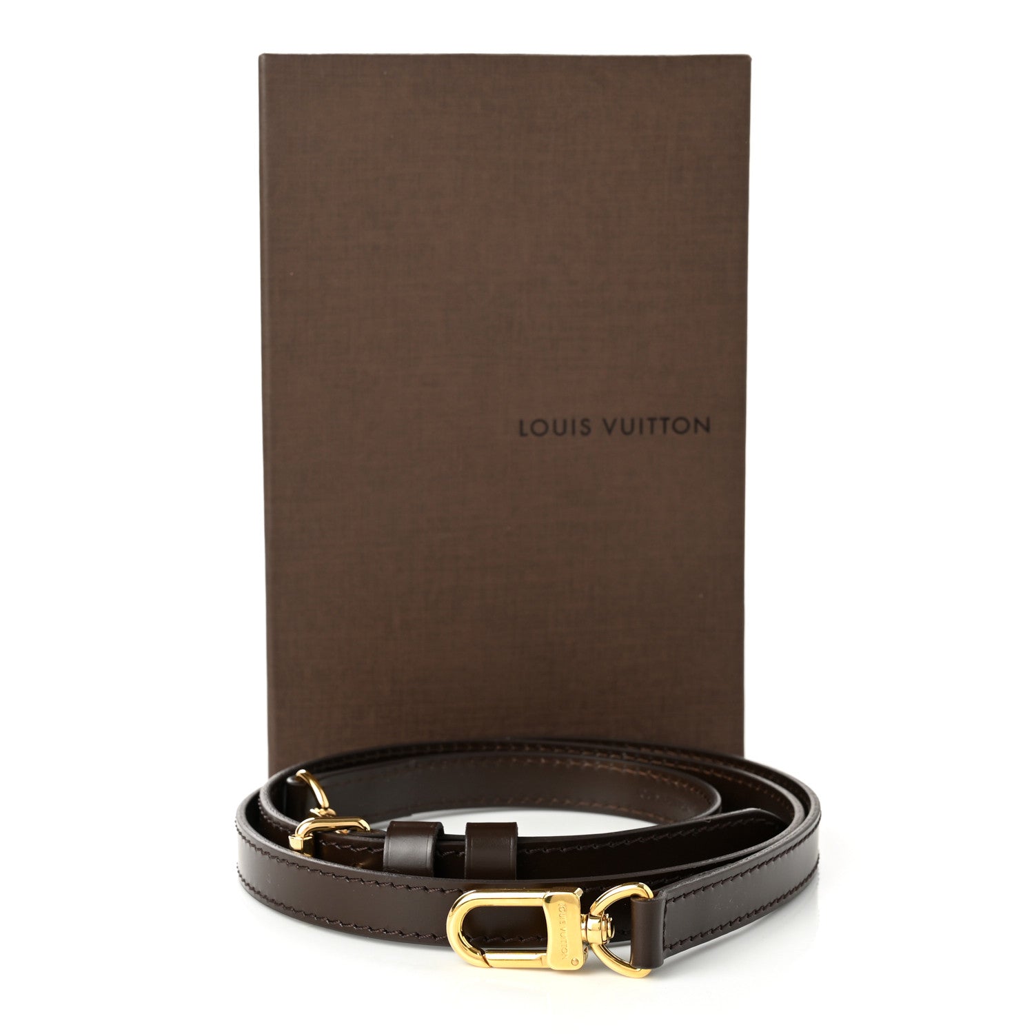Louis Vuitton Calfskin 16mm Adjustable Shoulder Strap Ebene 4 of 4