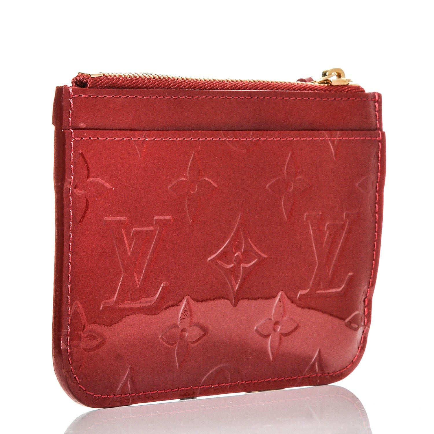 Louis Vuitton Vernis Key Pouch Pomme D'Amour 3 of 6
