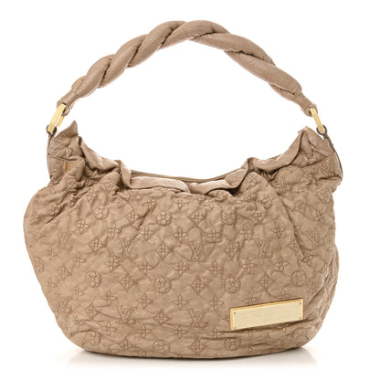 Louis Vuitton Lambskin Olympe Nimbus GM Ecru 1 of 12