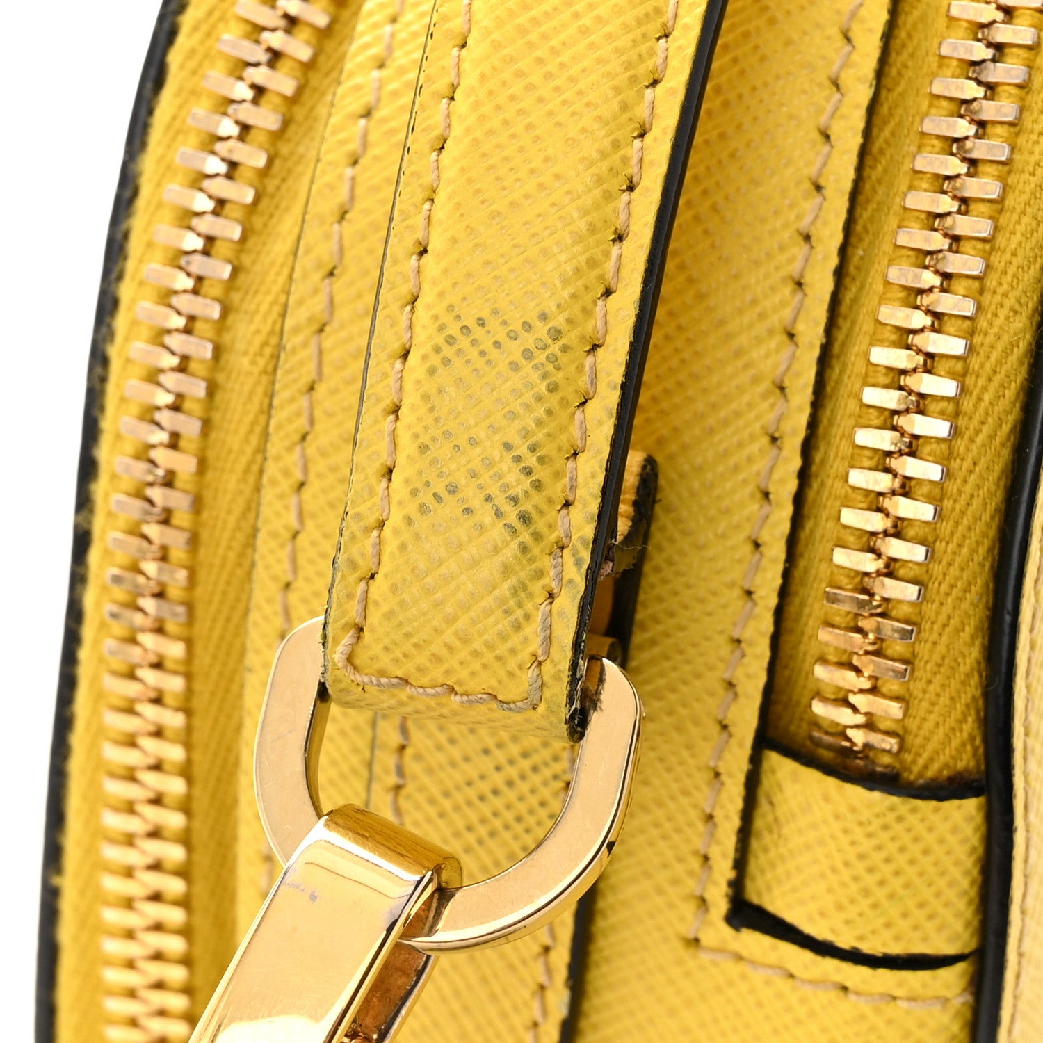 Prada Saffiano Lux Odette Crossbody Sole 11 of 17