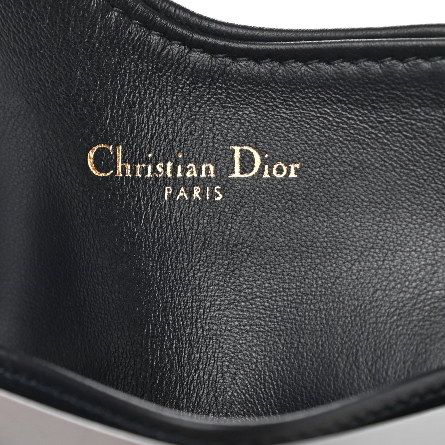 Christian Dior Oblique Saddle Card Holder Blue 5 of 7
