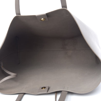 Saint Laurent Calfskin Large Shopping Tote Taupe 6 of 15