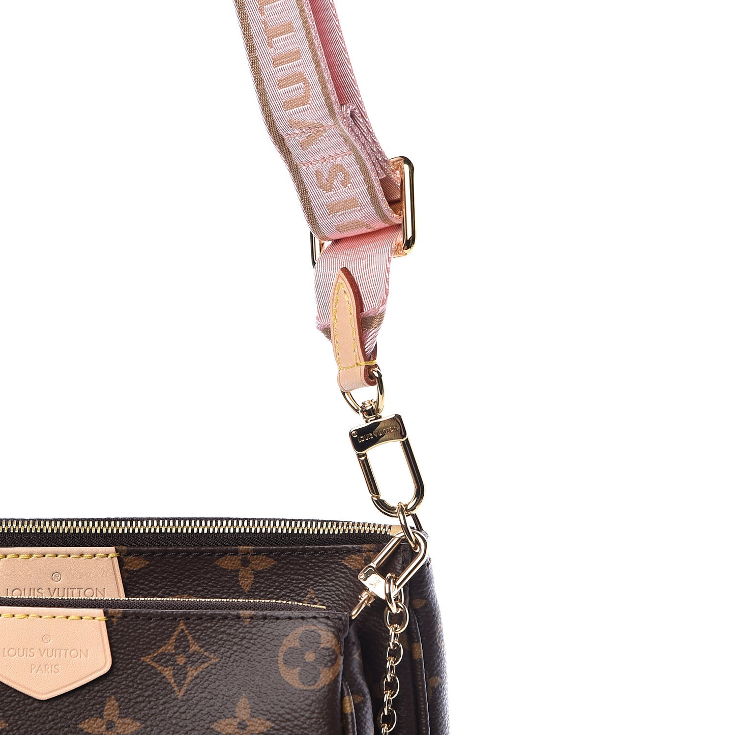 Monogram Multi Pochette Accessories Rose Clair