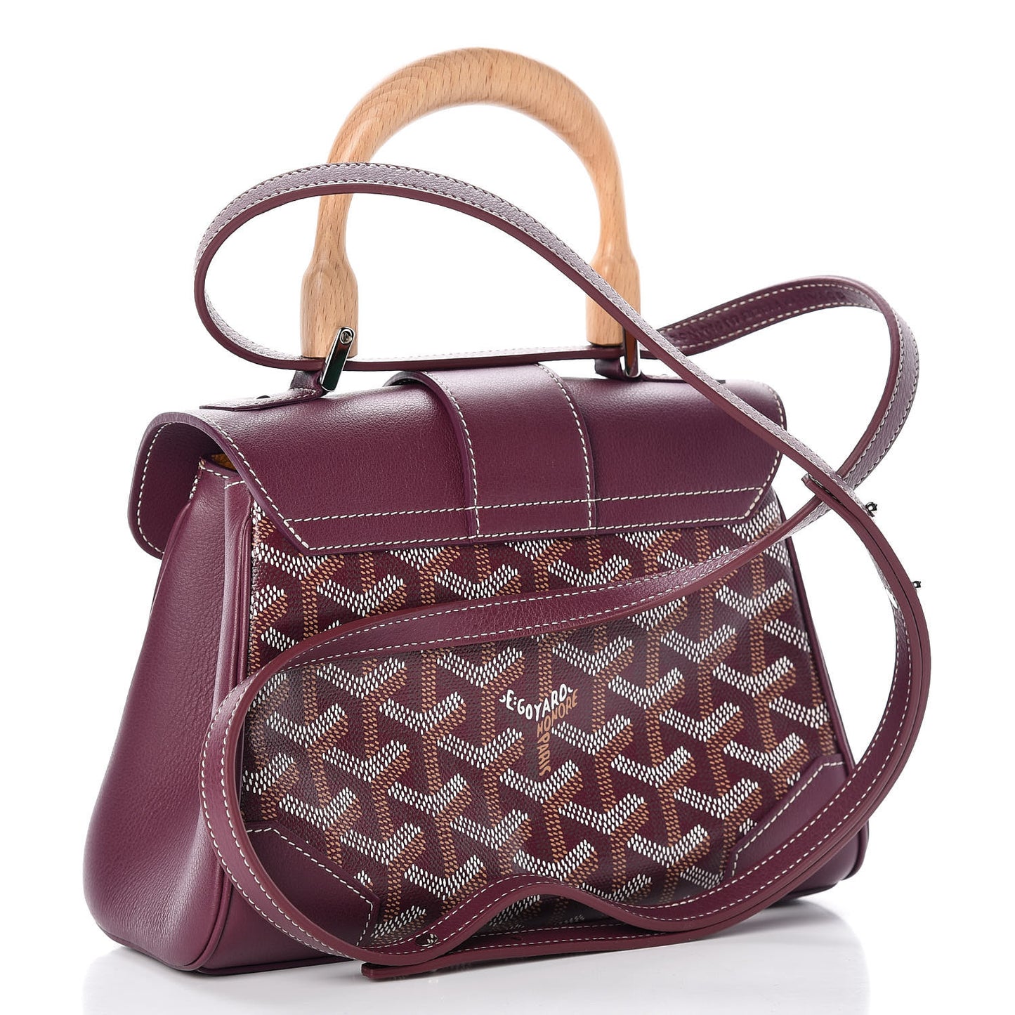 Goyardine Mini Saigon Burgundy