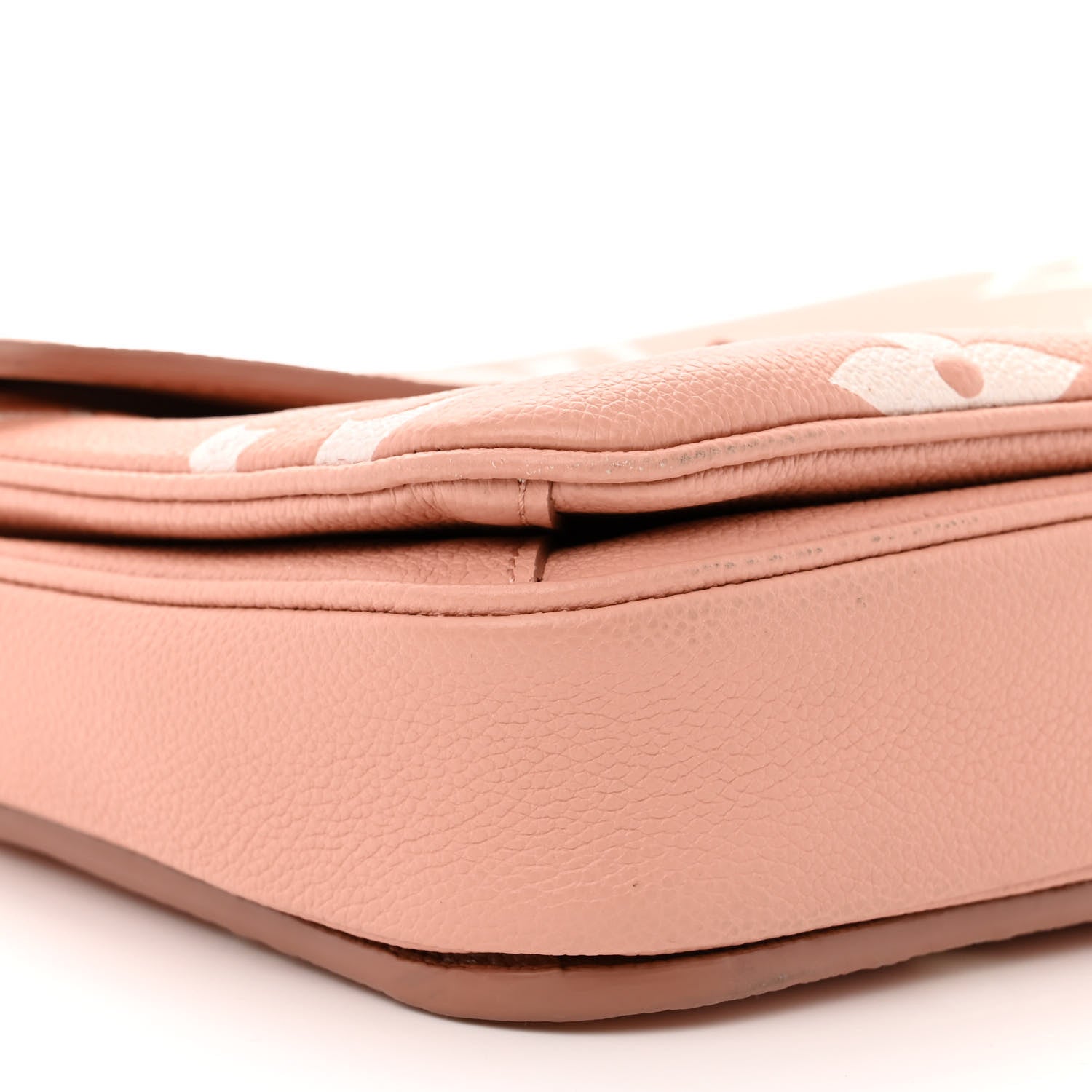 Louis Vuitton Empreinte Monogram Giant Pochette Metis Rose Trianon Cream 8 of 14