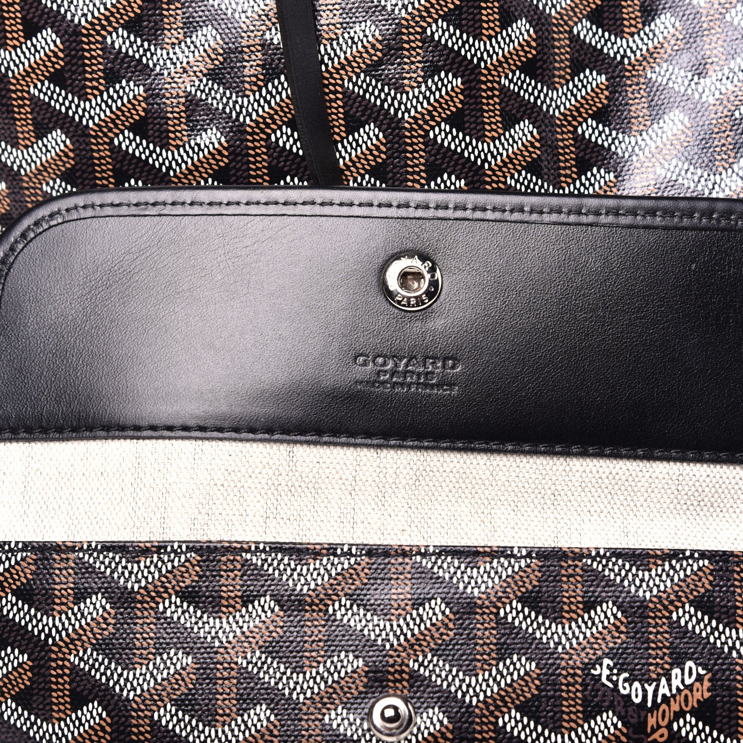 Goyardine Saint Louis PM Black