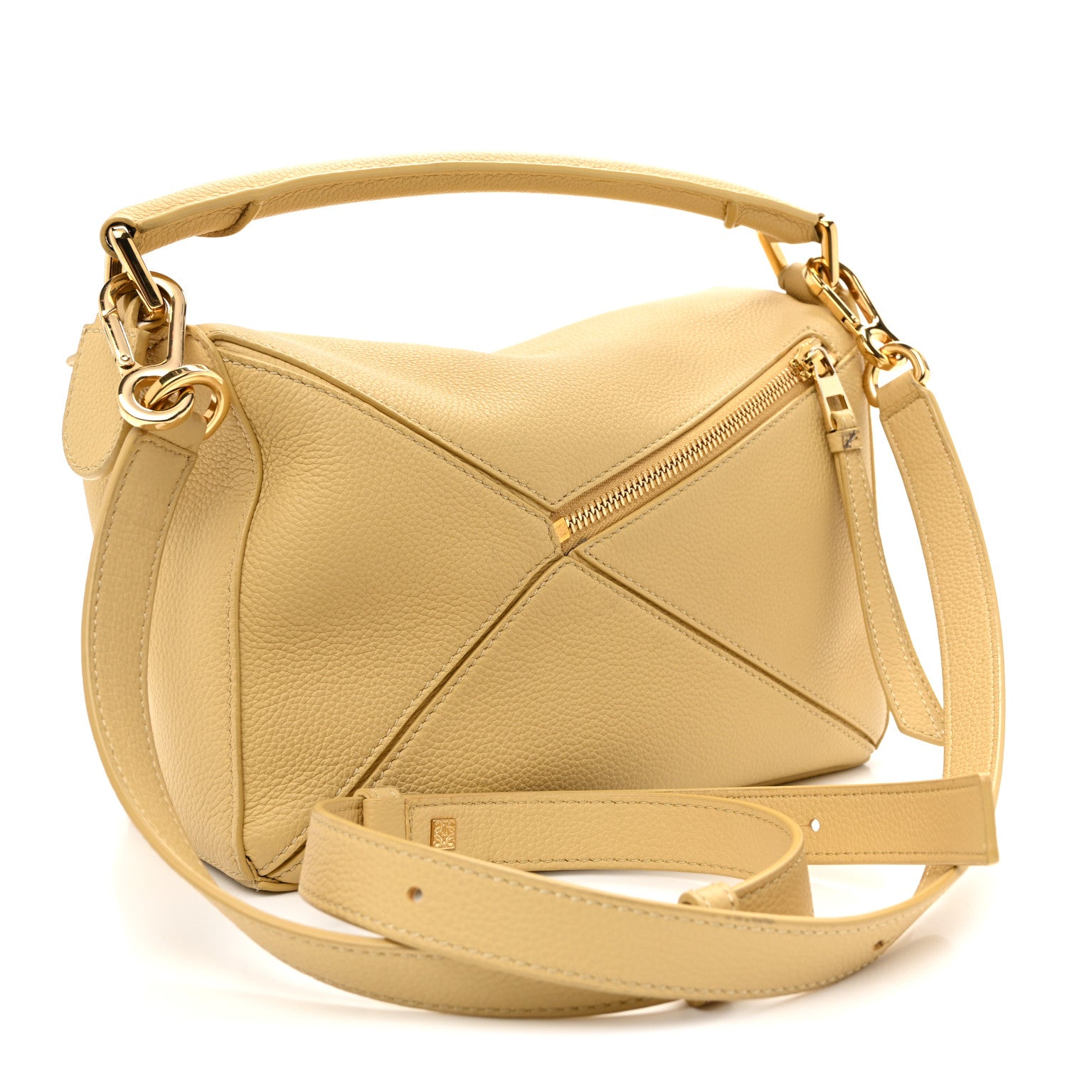 Loewe Calfskin Small Puzzle Bag Dark Butter 3 of 10