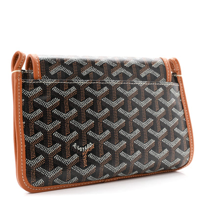 Goyard Goyardine Plumet Wallet Clutch Black Gold 3 of 9