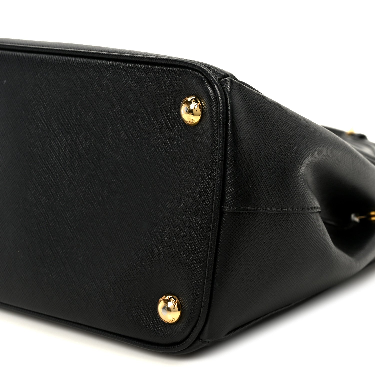 Prada Saffiano Small Galleria Double Zip Tote Black 10 of 10