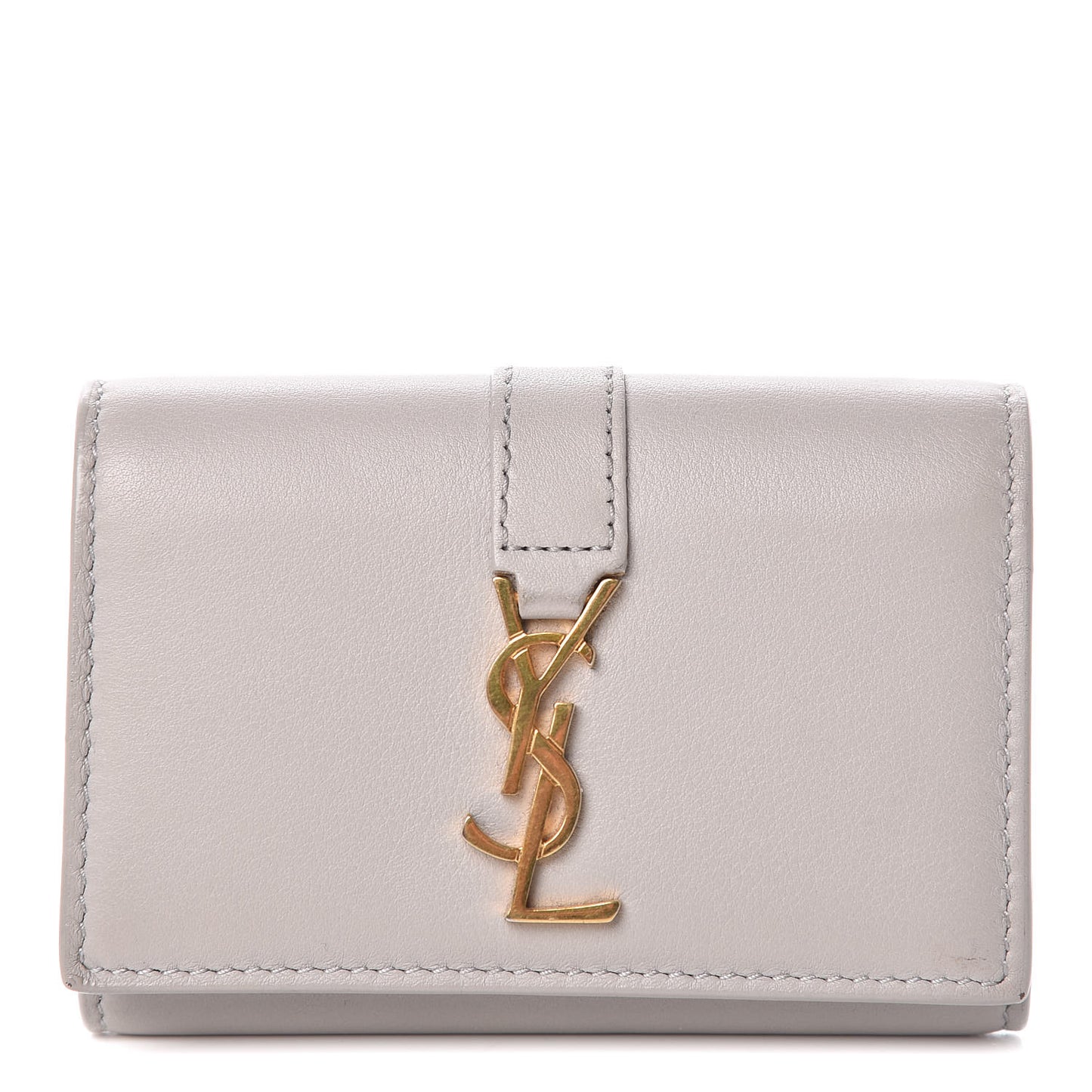 Smooth Calfskin Monogram Key Case Souris
