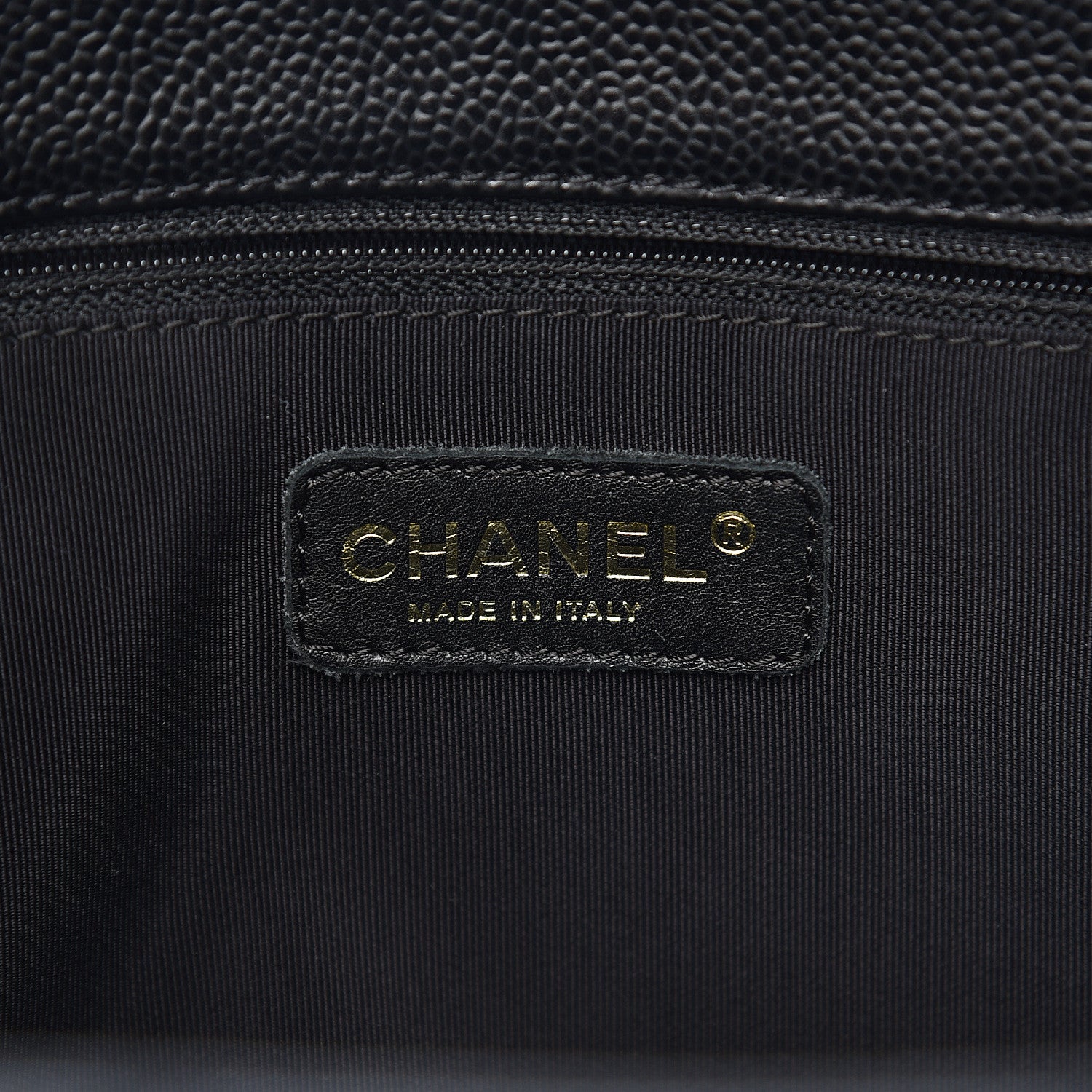 Chanel Caviar Quilted Grand Shopping Tote GST Black 5 of 9