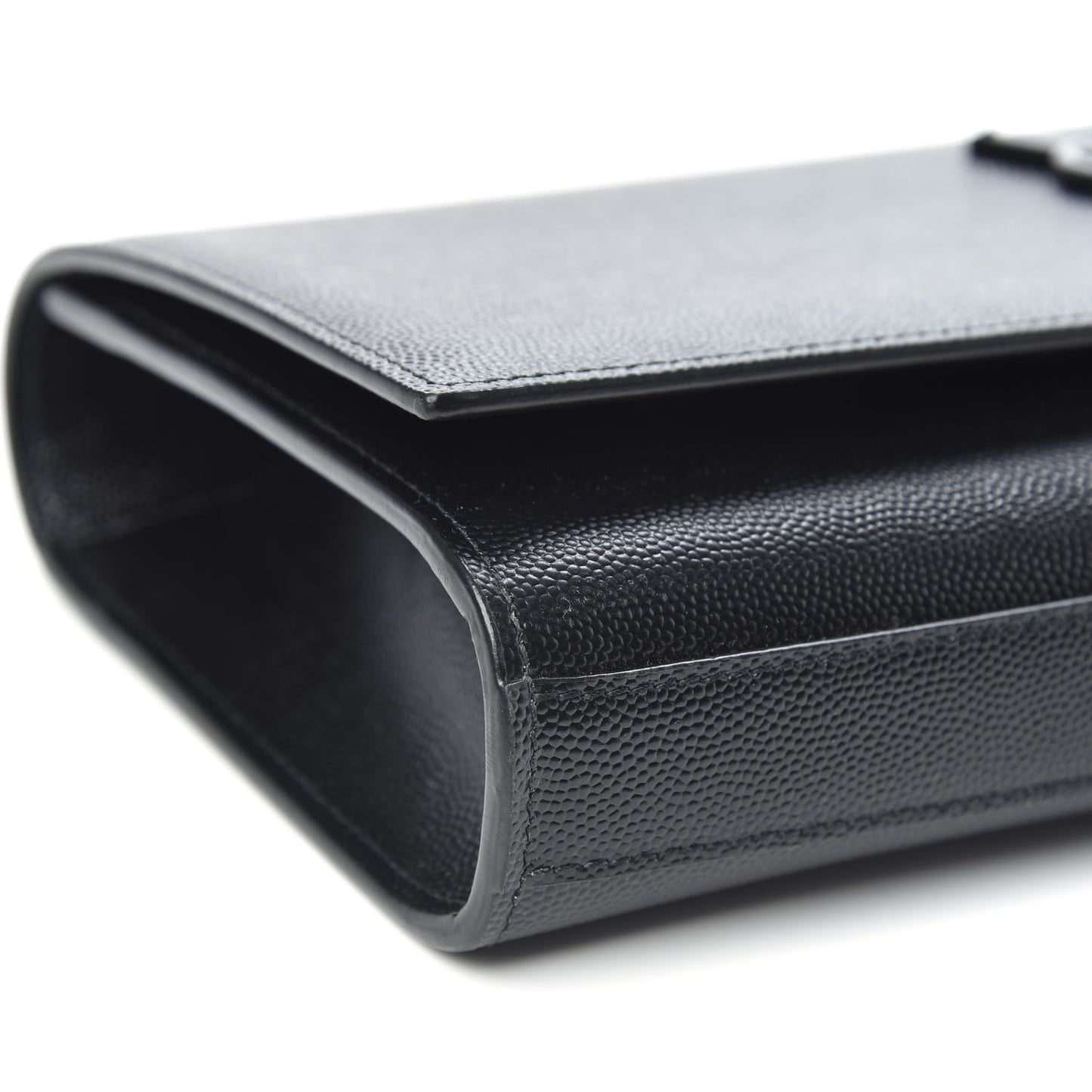 Grain De Poudre Monogram Cassandre Clutch Black