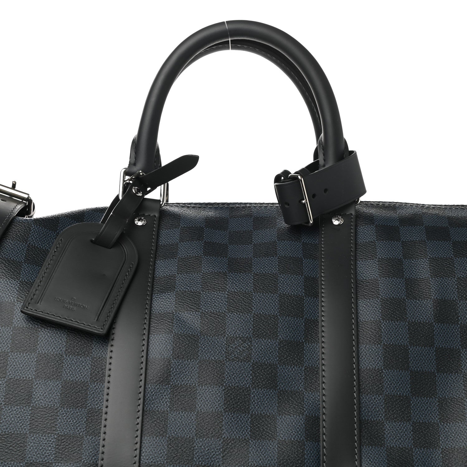Louis Vuitton Damier Cobalt Keepall Bandouliere 55 8 of 10