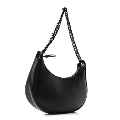 Celine Smooth Calfskin Chain Strap Ava Shoulder Bag Black 3 of 9