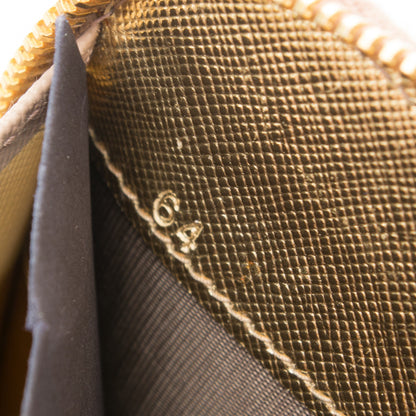 Prada Saffiano Metal Zip Around Wallet Cammeo 7 of 8