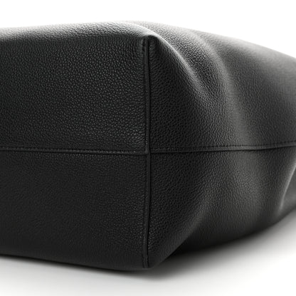 Celine Grained Calfskin Triomphe Medium Cabas Anais Black 10 of 10