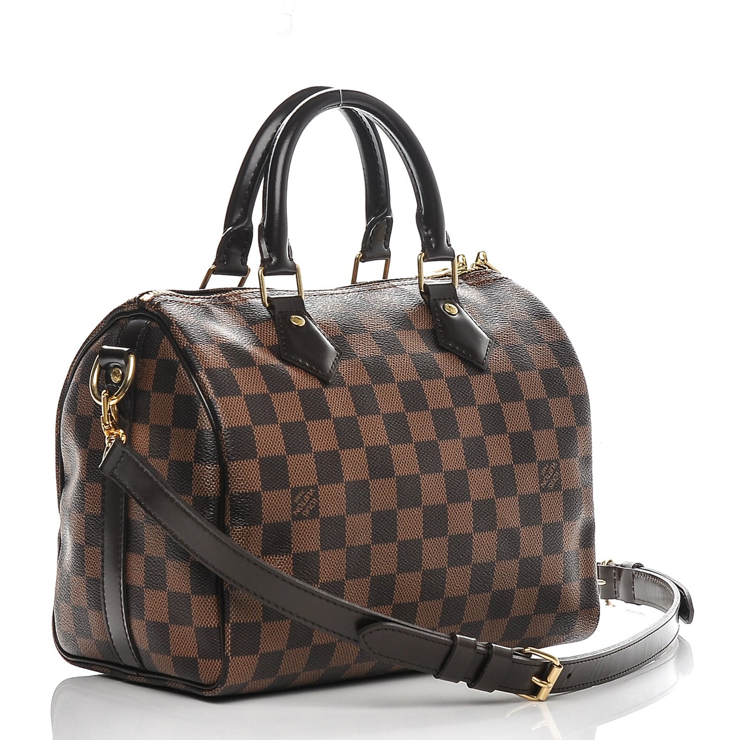 Damier Ebene Speedy Bandouliere 25