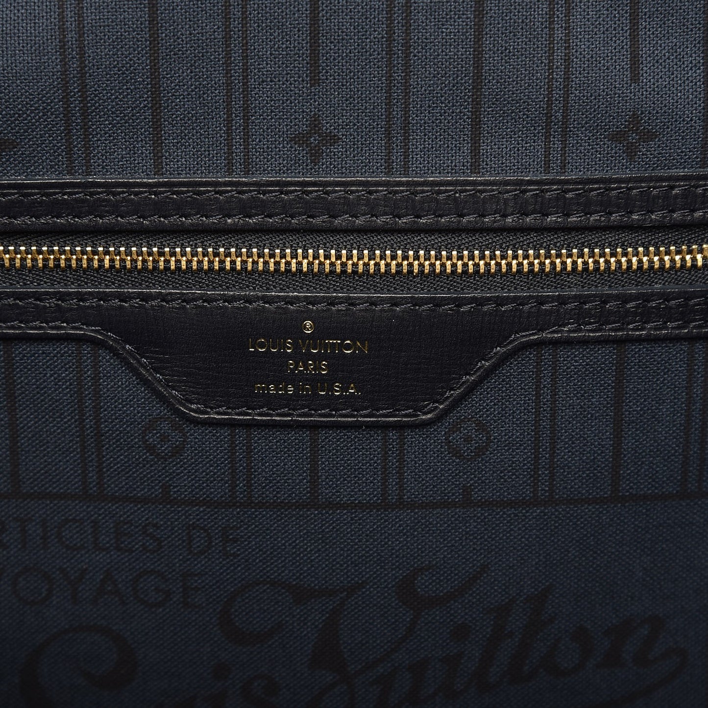 Monogram Idylle Neverfull MM Encre