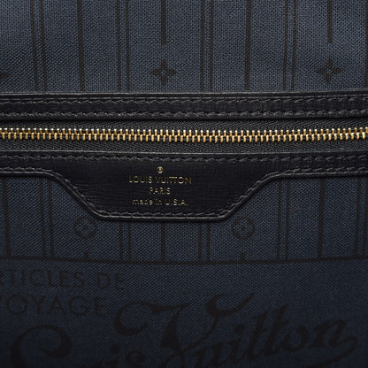 Louis Vuitton Monogram Idylle Neverfull MM Encre 6 of 7