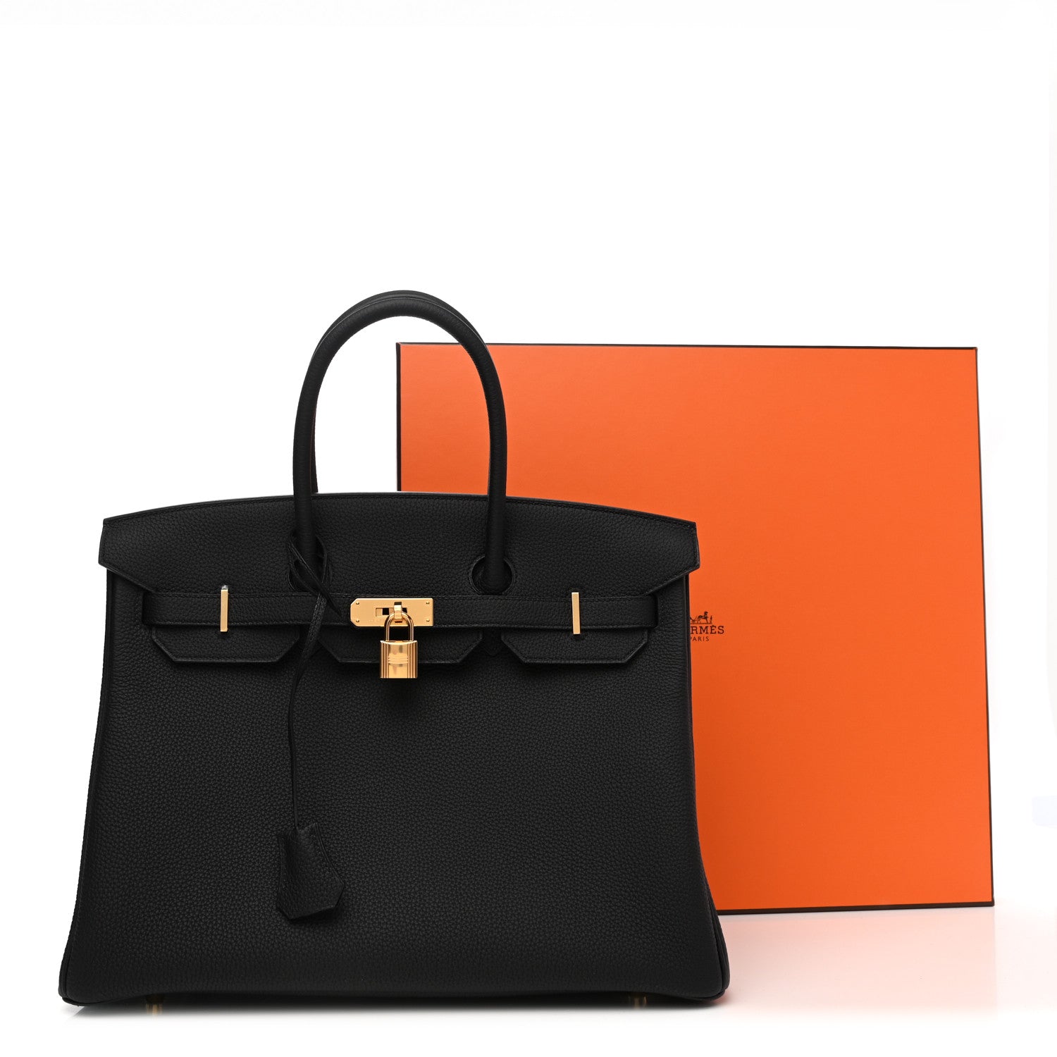 Hermes Togo Birkin 35 Black 13 of 13