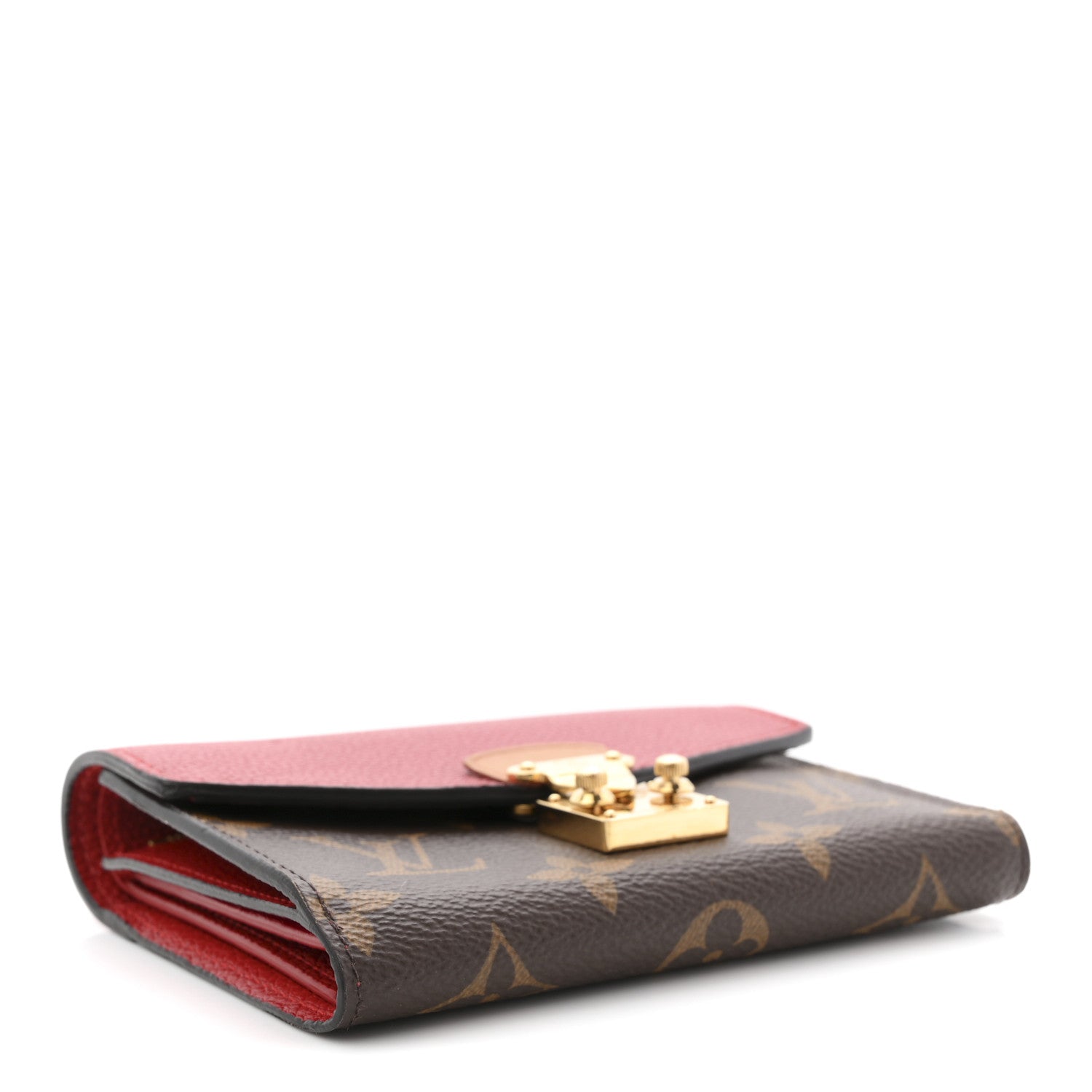 Louis Vuitton Monogram Pallas Compact Wallet NM Cerise 4 of 9