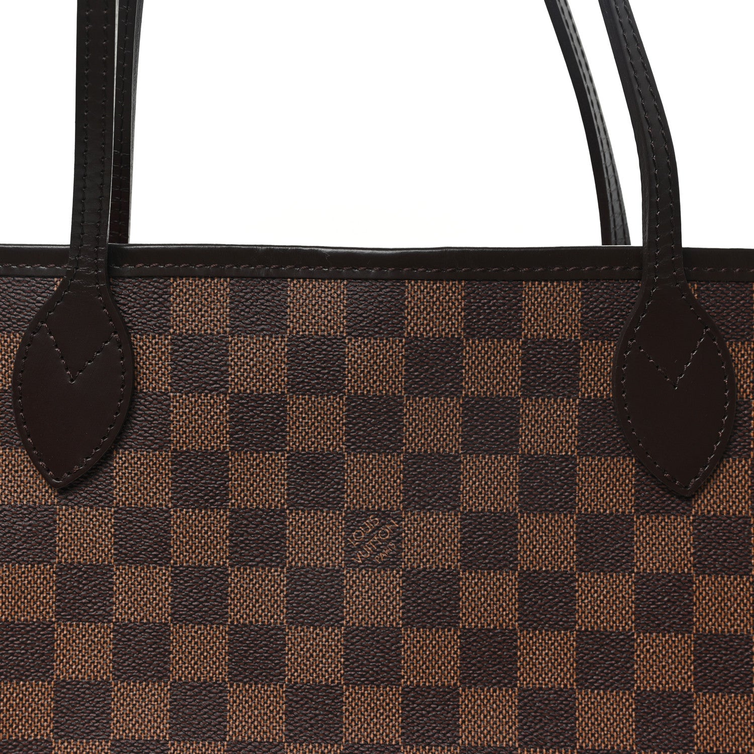 Louis Vuitton Damier Ebene Neverfull MM 7 of 9