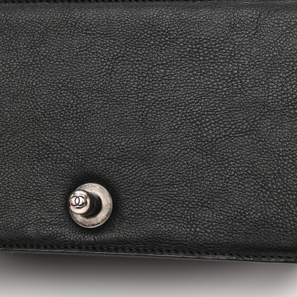 Chanel Calfskin Double Stitch Small Boy Flap Black 13 of 18