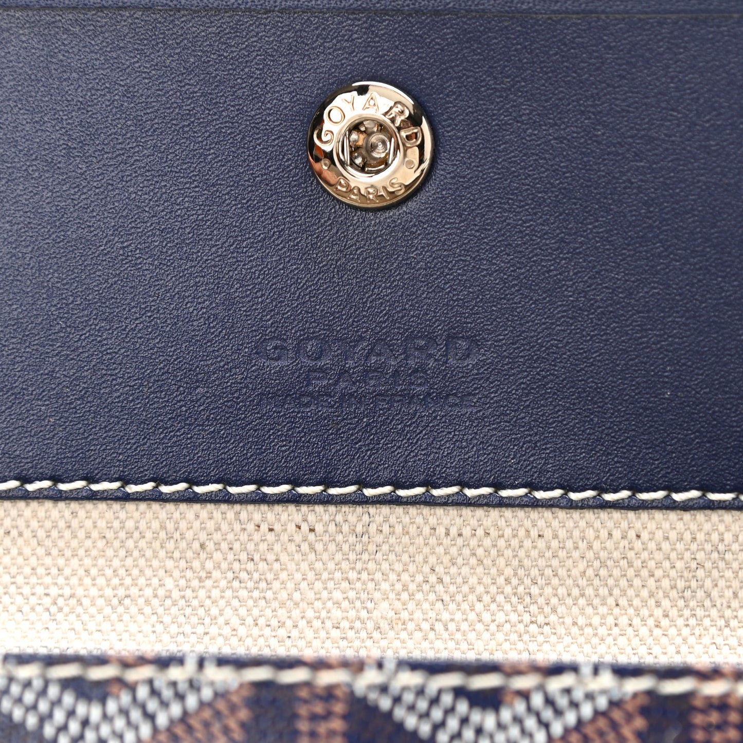 Goyardine Saint Louis PM Navy