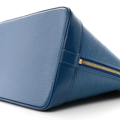 Louis Vuitton Epi Alma PM Cyan 10 of 14