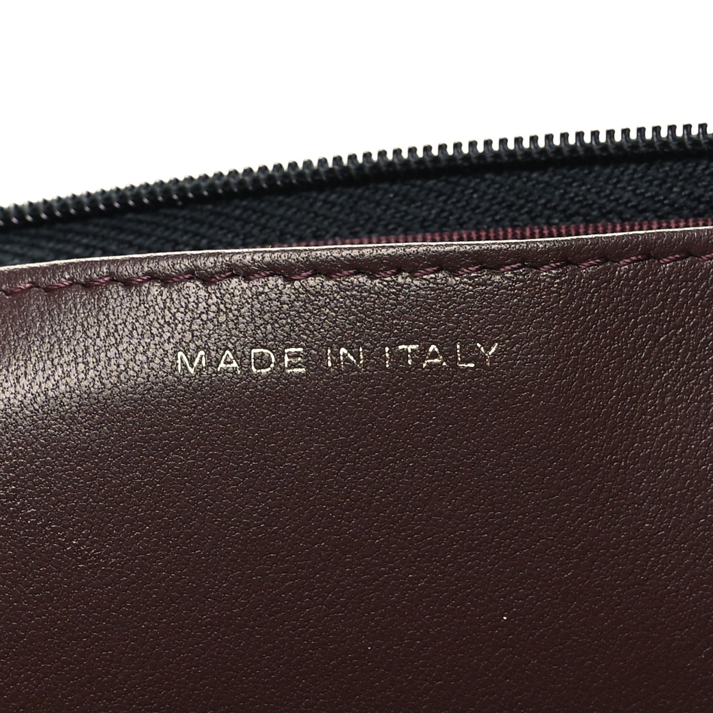 Lambskin Quilted Wallet On Chain WOC Black