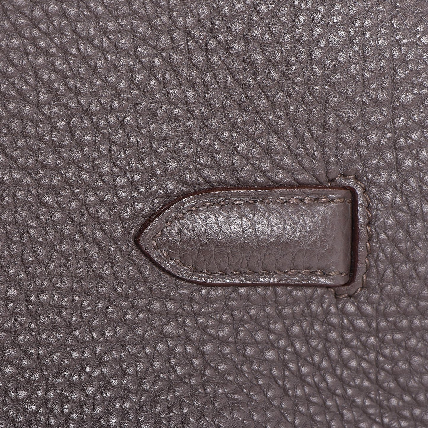 Togo Horeshoe Birkin 35 Etain Gris Perle